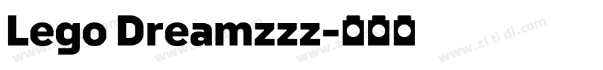 Lego Dreamzzz字体转换